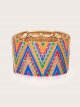 Geometric Pattern Bracelet